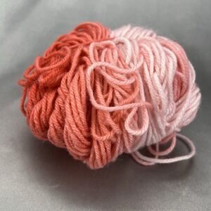 Red Heart Super Saver Ombre Yarn‎ - Deep Coral Sea 3.5 oz Worsted 4-ply Acrylic